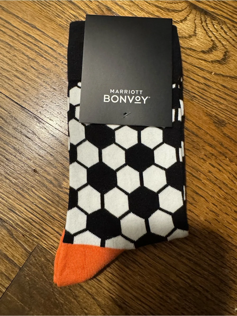 FIFA World Cup Soccer Crew Socks x2 Marriott Bonvoy NWT